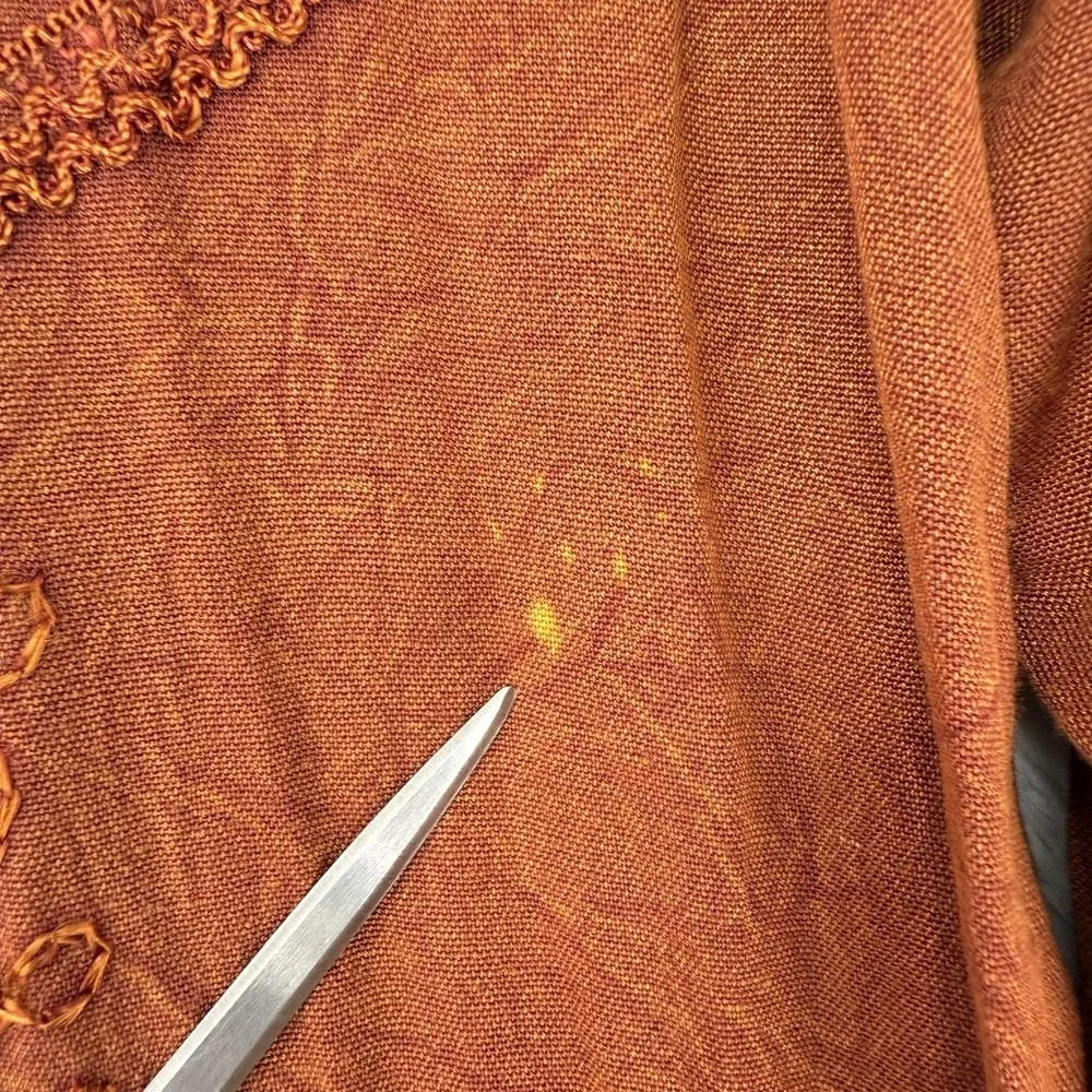 Naissha Womens Boho Maxi‎ Dress One Size Embroidered Lace Up Witchy Forest Fairy - Picture 7 of 13